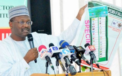 INEC Chairman, Prof. Mahmood Yakubu