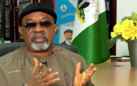 Minister of Labour and Employment, Dr. Chris Ngige