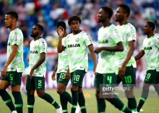 The Super Eagles dropped two places in the latest FIFA Ranking