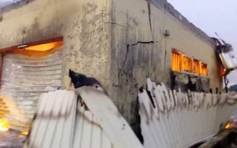 The fire destroyed many election materials on Saturday, February 9, 2019 [Channels TV]