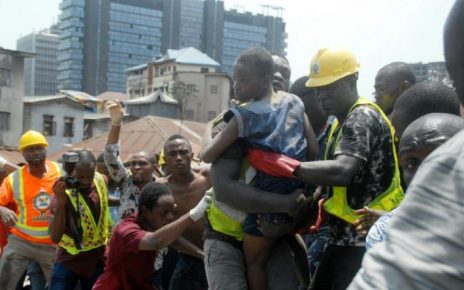 At least 16 school children died when the building collapsed on Wednesday, March 13, 2019