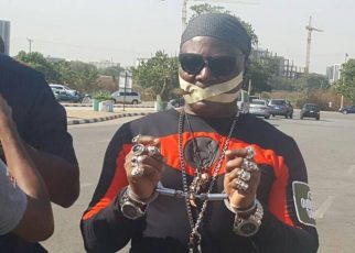 Charly Boy protests against Libya slave trade