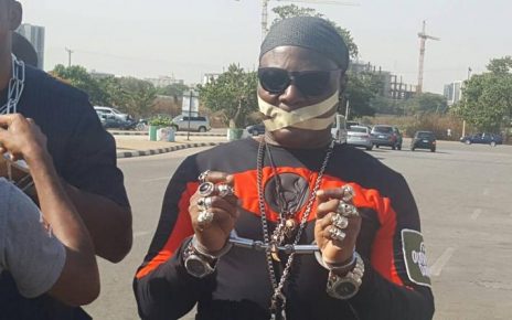 Charly Boy protests against Libya slave trade