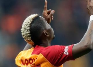 Henry Onyekuru hit a brace for Galatasaray to lead Pulse Sports XI of the weekend (Twitter GalatasaraySK)