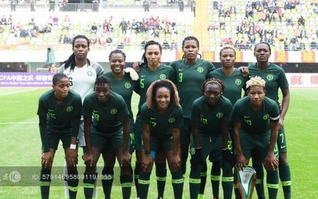 Super Falcons of Nigeria have moved up one place in the new FIFA Ranking