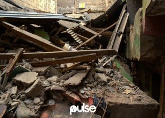 The Lagos Island building that collapsed while it was being demolished