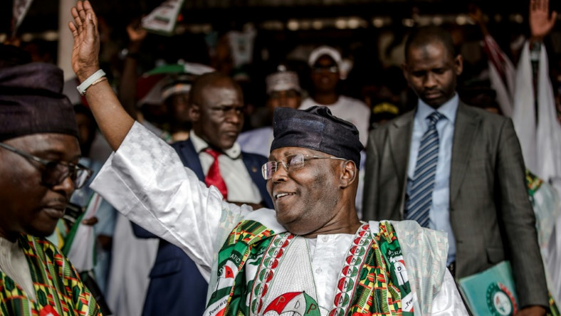 Atiku Abubakar is challenging the result of the 2019 presidential election court (AFP)